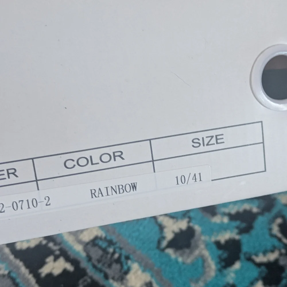 Unique Vintage bold rainbow